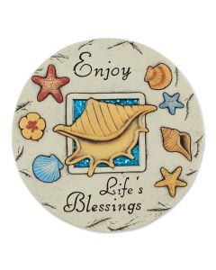 ENJOY LIFE'S BLESSINGS STEPPING STONE